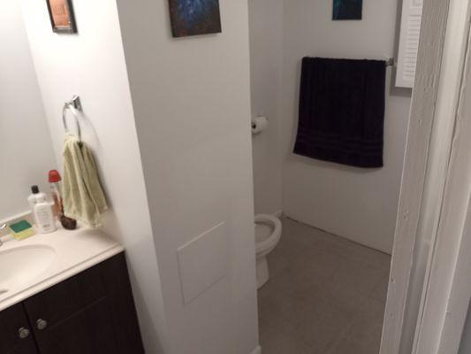 Bathroom renovation