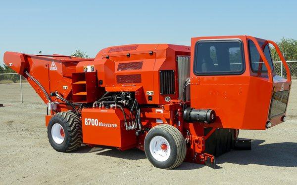 Flory 8700 Harvester, Pecan Orchard Equipment