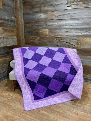 Beginner Quilting class quilt from Rachel Ann Quilts in Little Chute, WI