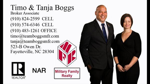 Timo Boggs - Military Family Realty