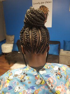 Feed in braids