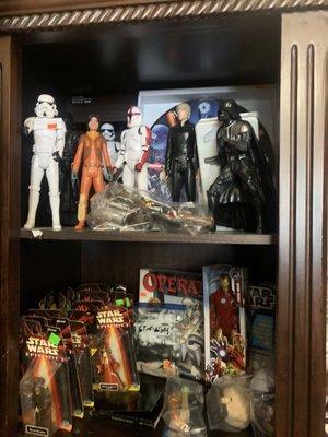 Vintage Star Wars figurines