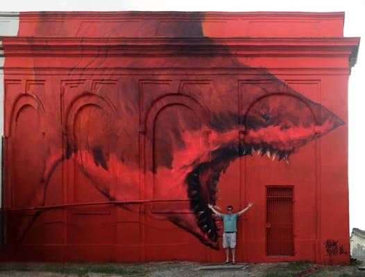 Shark Mural