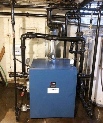 Steam Boiler - Installation and Service.