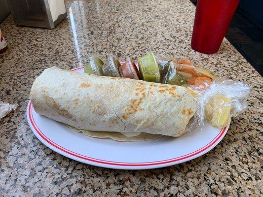 Massive cali burrito