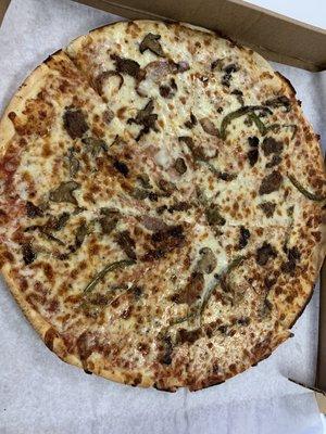 The Philly Cheese Steak Pizza