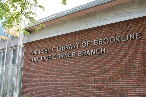 Coolidge Corner Branch Building Outside