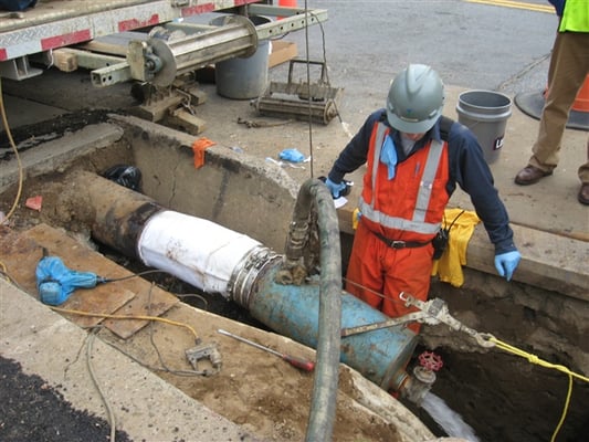 Trenchless Technology Rehabilitation of Water Main