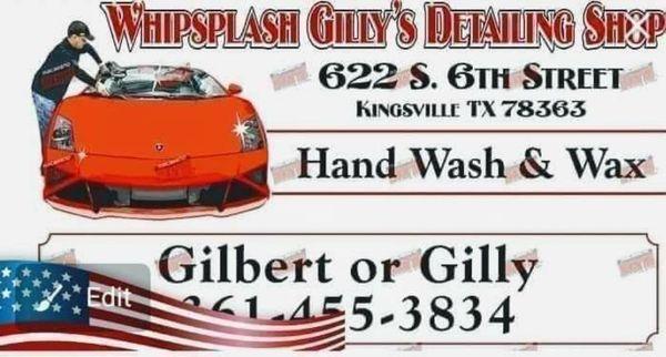 Whipsplash Gillys Detailing Shop