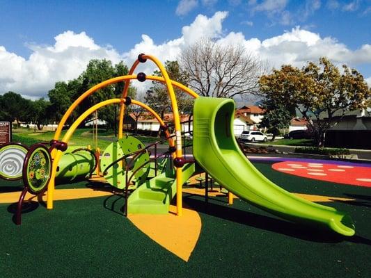 Toddler playground with sponge foam flooring