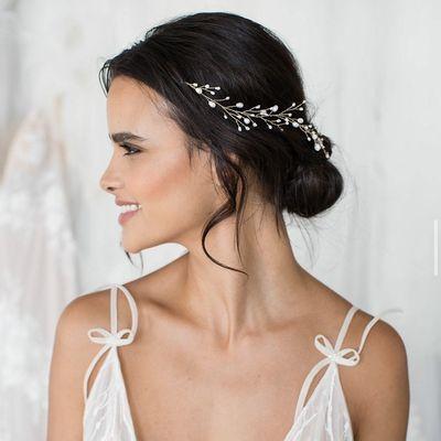 Bridal hair