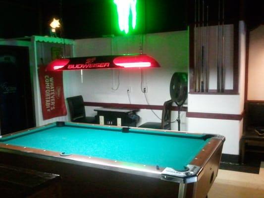 Free pool on Sunday night!