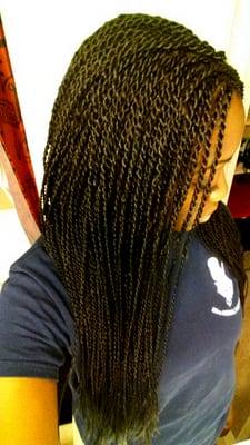 Senegalese Twist... styled by Annick