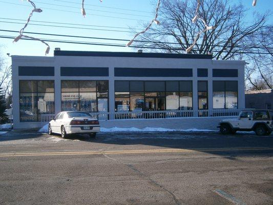 Storefront on Main Street in Bath, Michigan