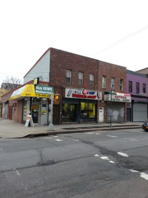 Where The Masters barber shop used to be, now One Stop Barber Shop rules the day!