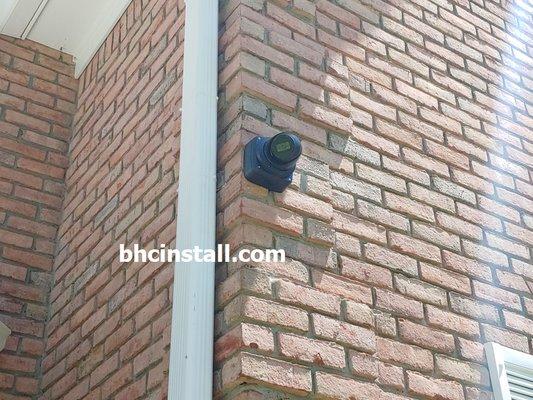 Security Camera with weatherproof box