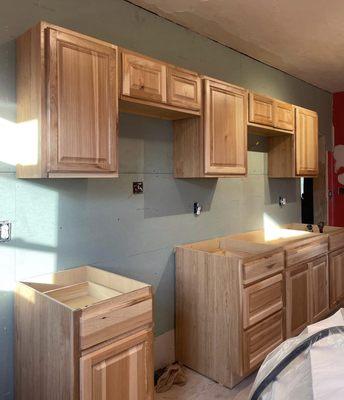 Cabinetry installation