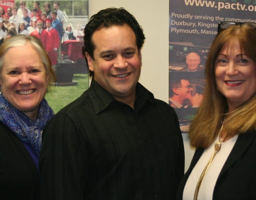 PACTV Membership Team-Director of Finance Nancy Richard, Managing Director Dan Rodriguez & Director of Administration Julie Thompson