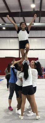 Stunt practice