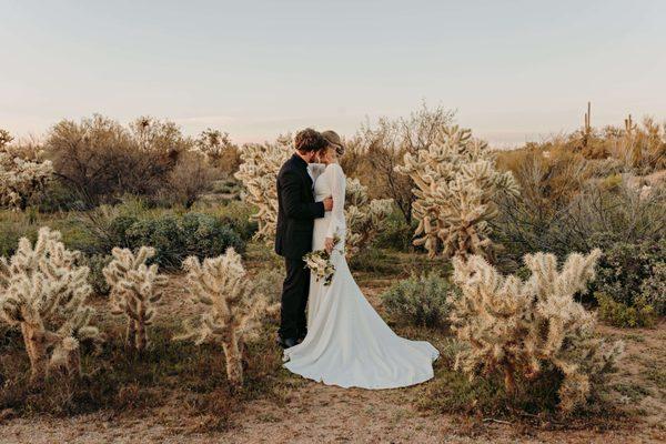 Wedding at superstition mountain