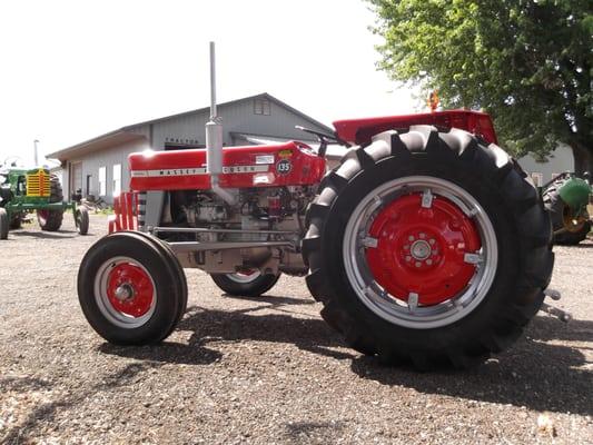 Antique tractor restoration