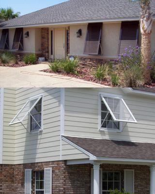 Storm Home Protection and shutters in The Florida Panhandle.