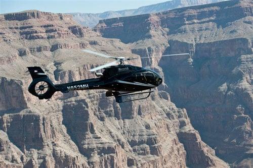 Fly high above the Grand Canyon on an air tour with Maverick Helicopters