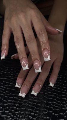 Classy, timeless french tips