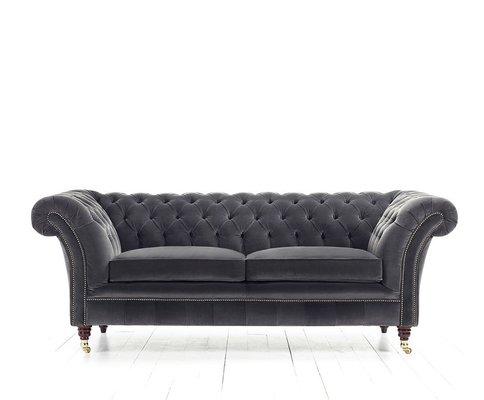 Drummond Velvet 3 Seater