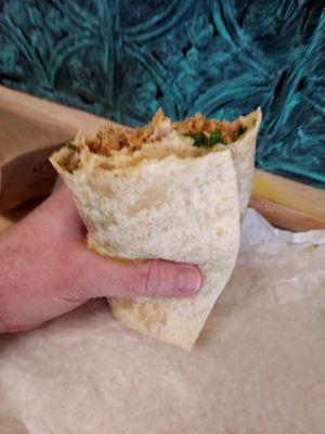 Chili Verde burrito