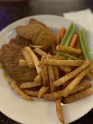 Chicken fingers and fries