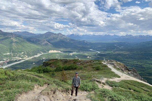 The reward for climbing this Mount Healy Overlook Trail.