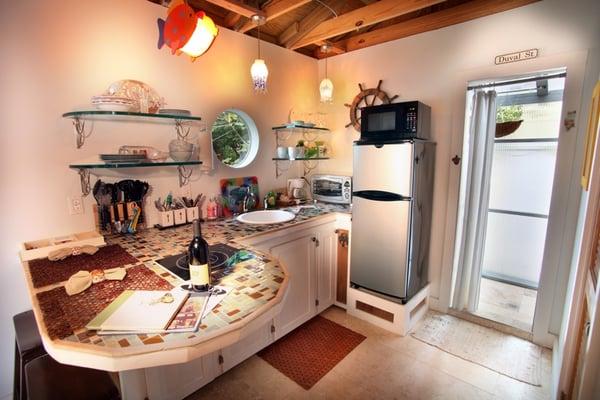 Kitchen in the Key West Cabana