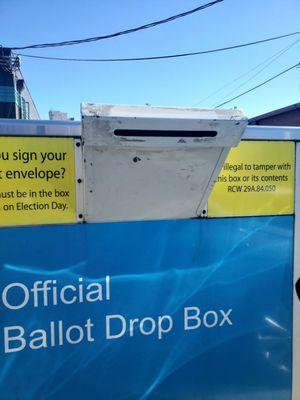 Election Ballot Drop Box