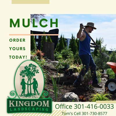 Hire Kingdom Landscaping to help you design and install your landscaping. https://kingdomlandscaping.com/landscaping/mulch