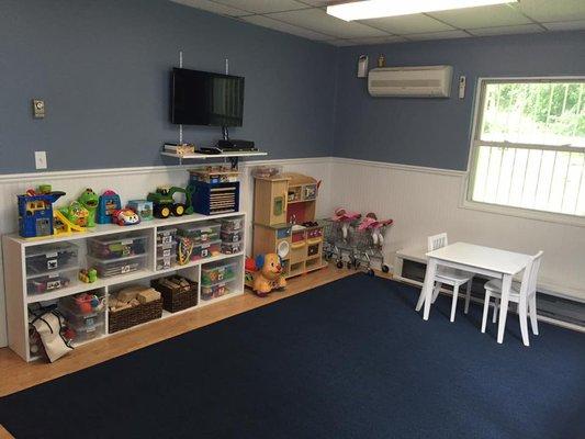 Supervised childcare available in our nursery M-F 8:30am-3:00pm