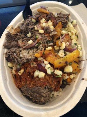 Barbacoa Bowl - Delicious !!!