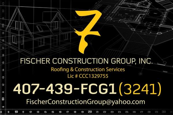 Like us on facebook @ Facebook.com/Fischerconstructiongroup