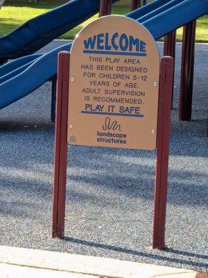 Playground designed for children 5 to 12 years of age