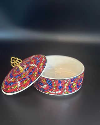 Handmade jewelry bowl 
Also, food safe... Sugar bowl