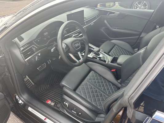 Audi S5 interior