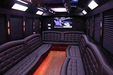 All new 2016 luxury limo bus !