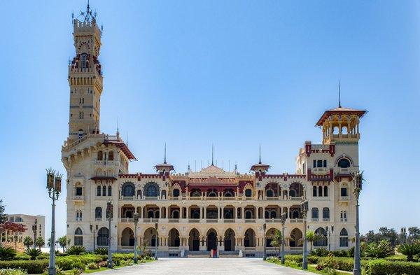 King Farouk Palace in Alexandria Egypt