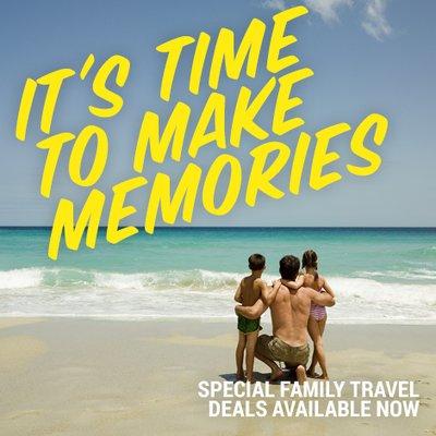 We specialize in family vacations of any kind!