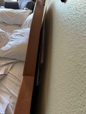 Broken head board