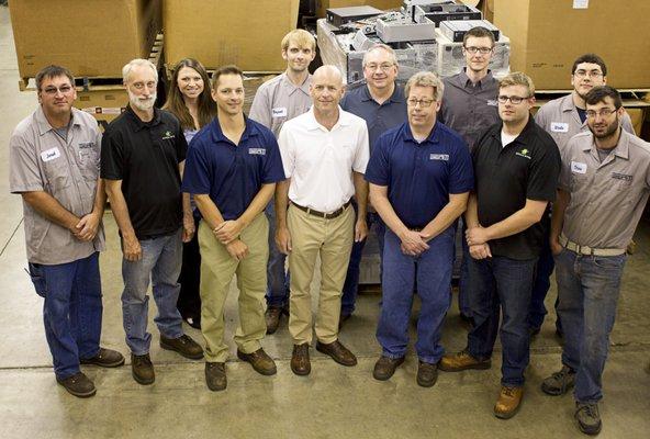 SEAM Team in Sioux Falls facility