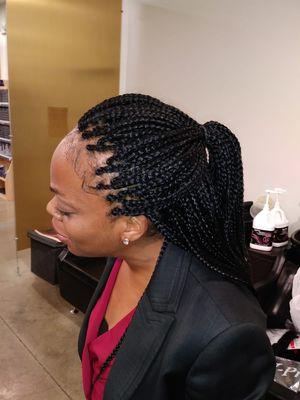 Individual crochet braids