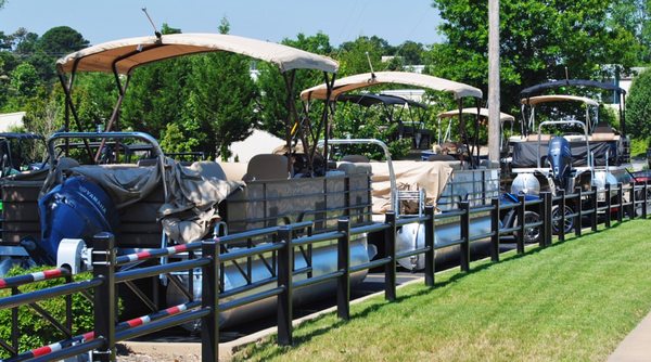 Ahhh...Summertime and Veranda Pontoons.