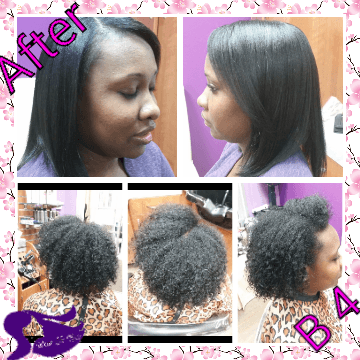 Thermal straightening