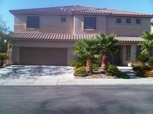 A luxury home in Henderson with jetliner Strip views